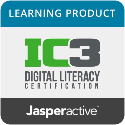 IC3 Digital Literacy GS6 Jasperactive Single User, Full Suite