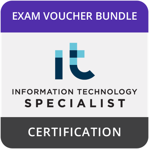 IT Specialist Exam Voucher + Retake with Course and Practice Tests Bundle
