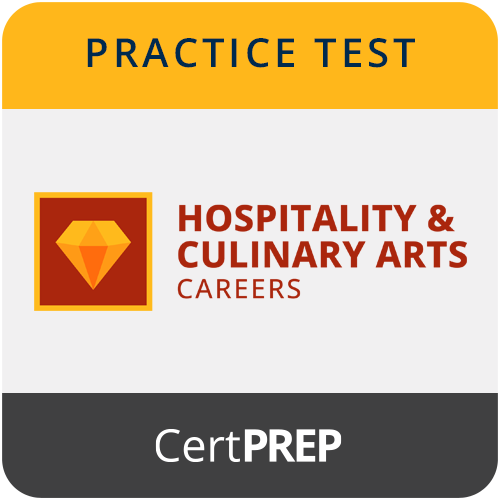 CertPREP Practice Tests for Hospitality and Culinary Arts Careers – Single Title