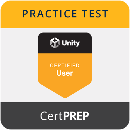 CertPREP Practice Test for Unity Certified User License – Single Title