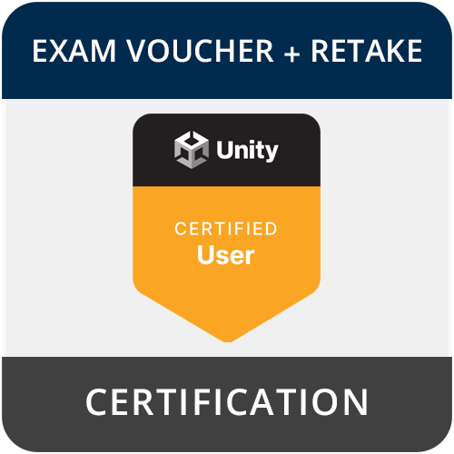 Unity Certified User: Exam Voucher + Retake