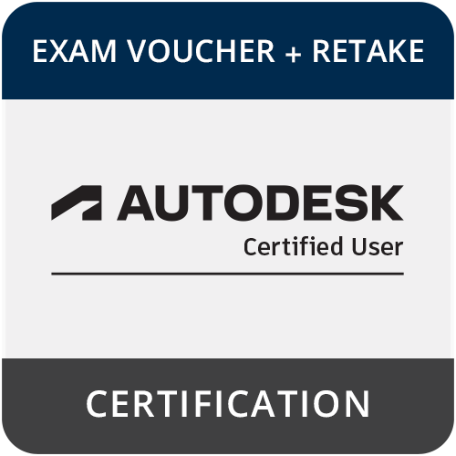 Autodesk Certified User Exam Voucher with Retake