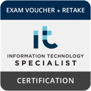 IT Specialist Exam Voucher + Retake and CertPREP Practice Tests Bundle