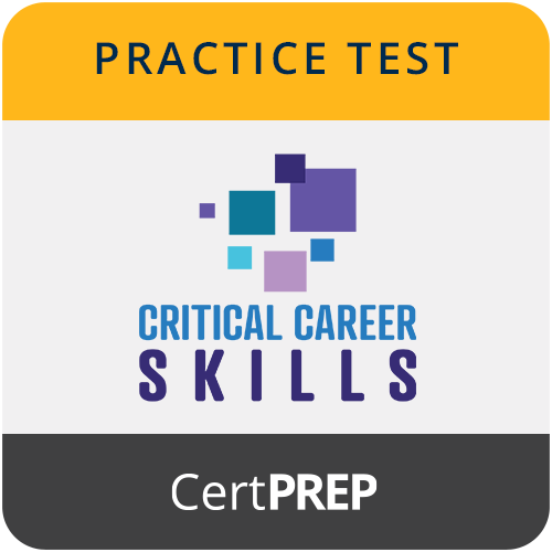 CertPREP Practice Tests for Critical Career Skills (CCS) – Single Title